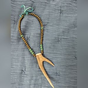 Handmade Antler Necklace